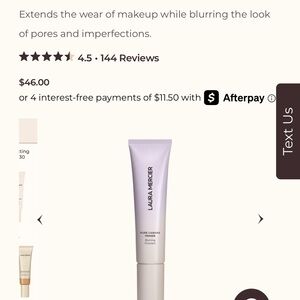 Laura Mercier Purple Primer for a Flawless Finish